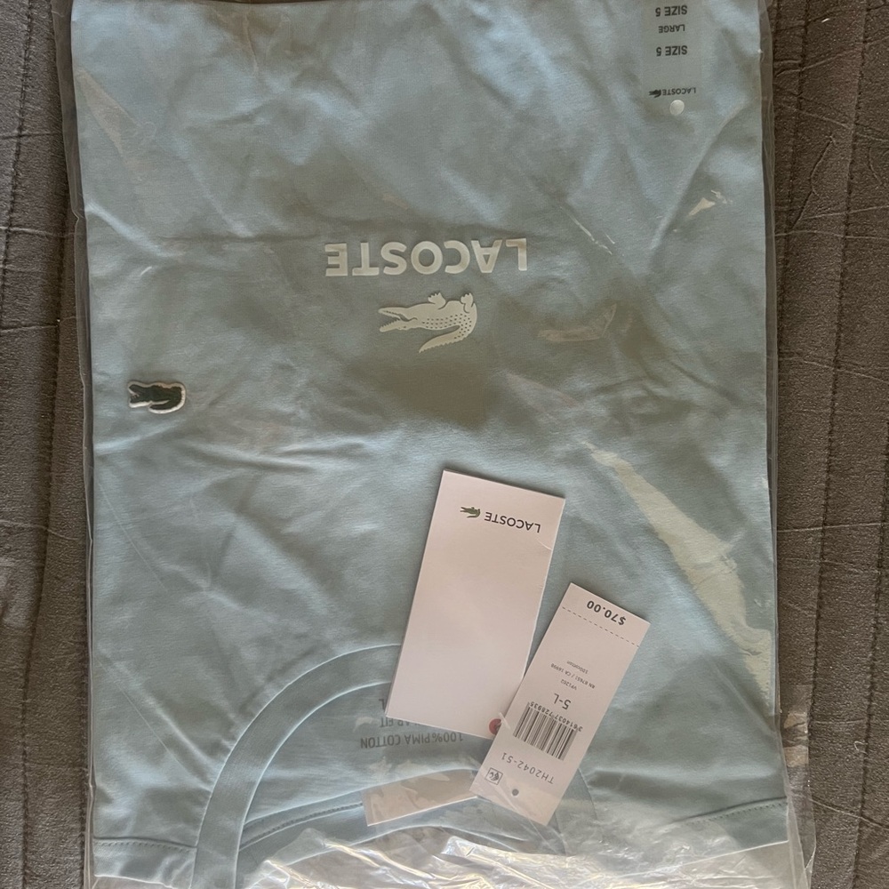 Lacoste Light Blue T-Shirt